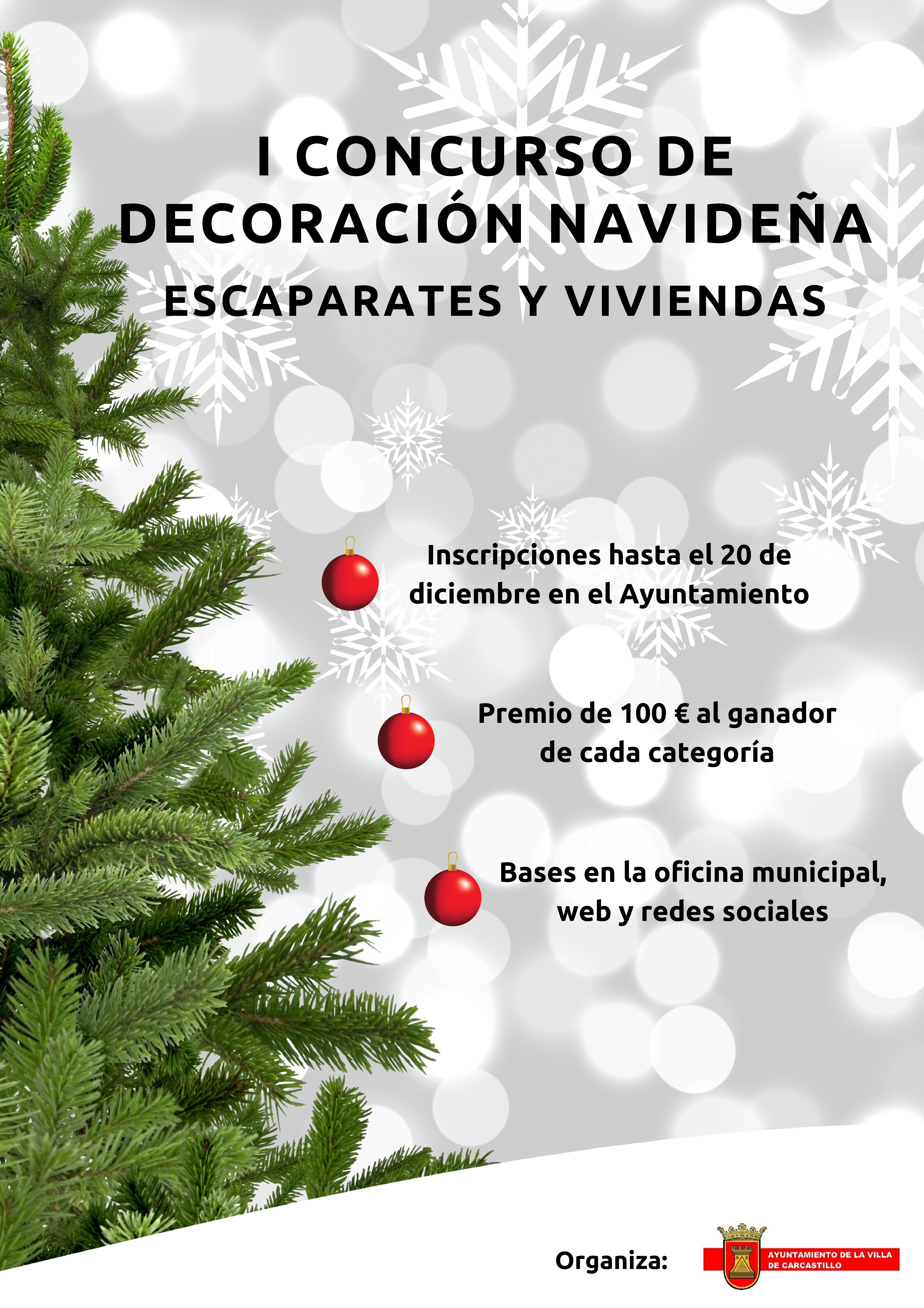 I CONCURSO DE DECORACIÓN NAVIDEÑA - Ayuntamiento Carcastillo